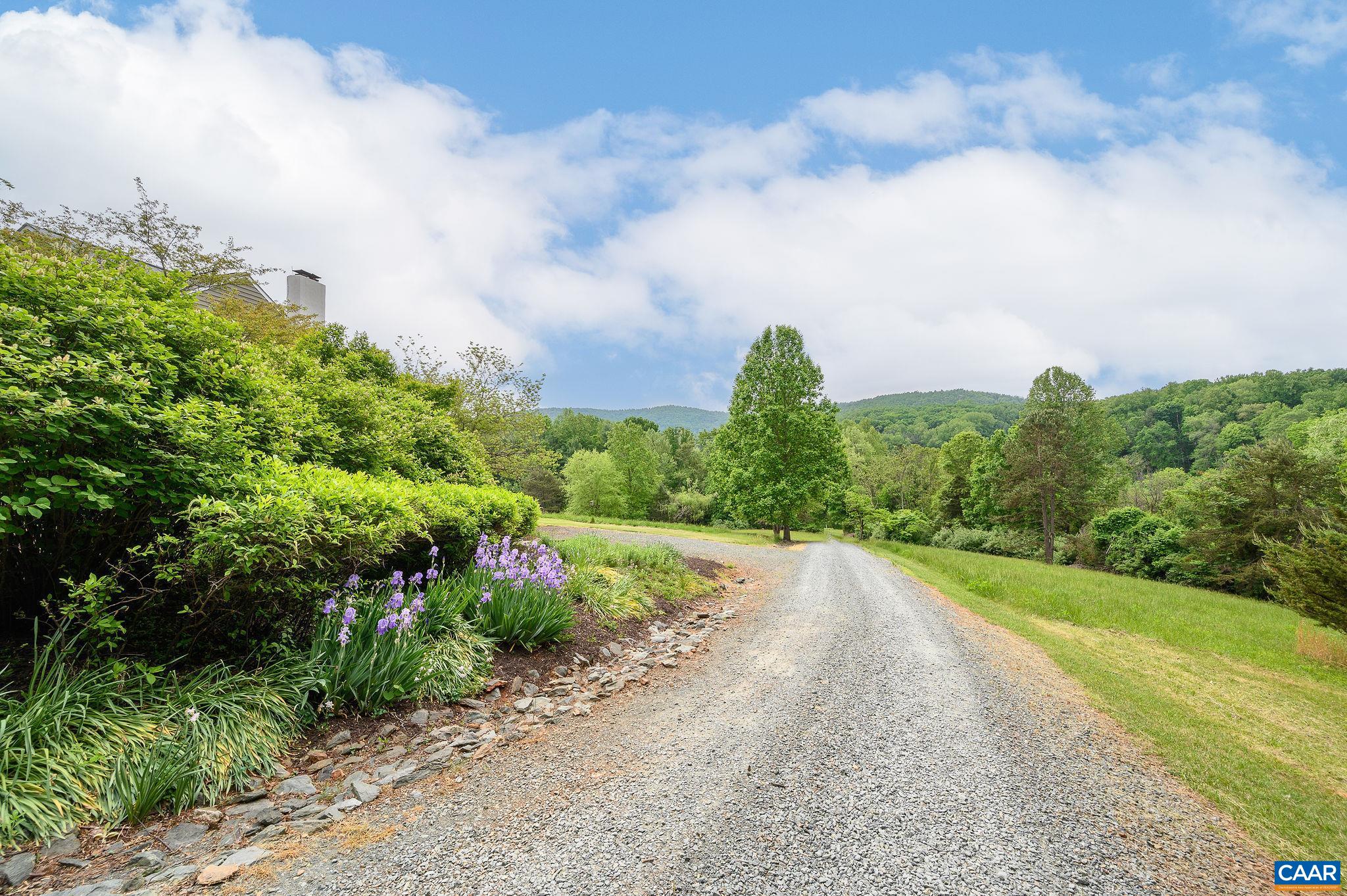 888 Wolf Trap Road Charlottesville, VA 22911 - Photo 58 of 63 a view of a garden with a pathway