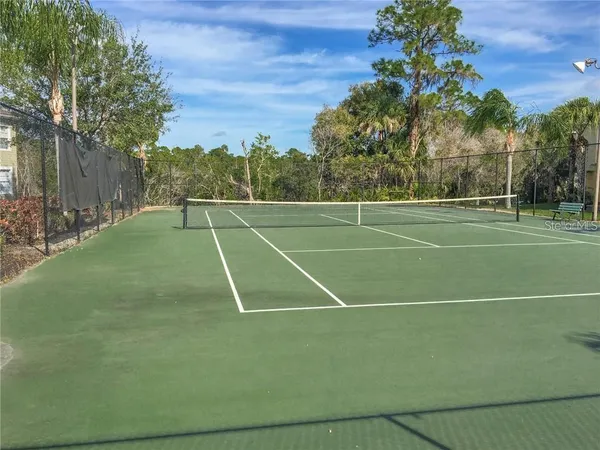 a view of a tennis court