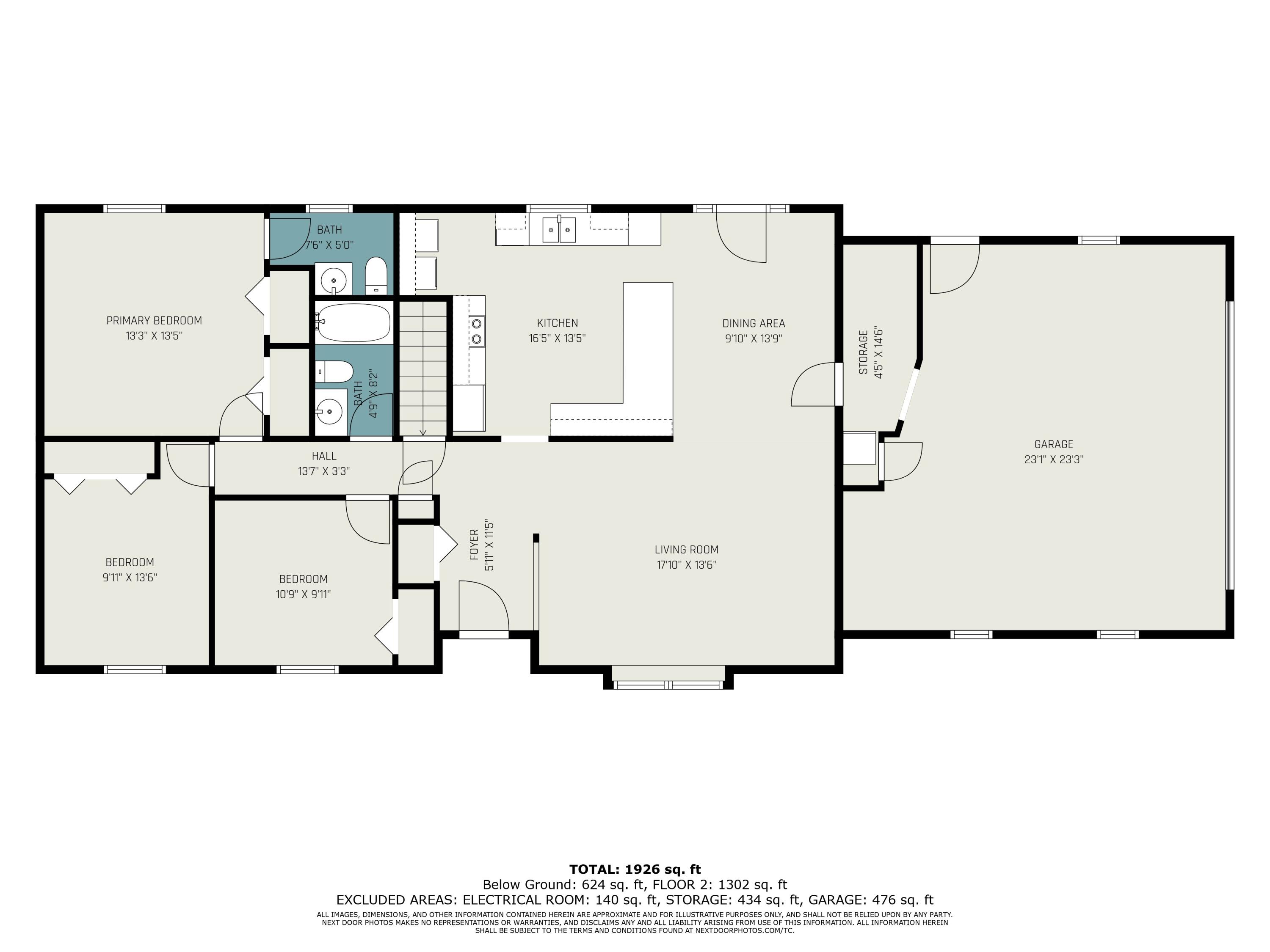 1326 Liebeck Road Chelsea, MI 48118 - Photo 38 of 38 Main Level Floorplan