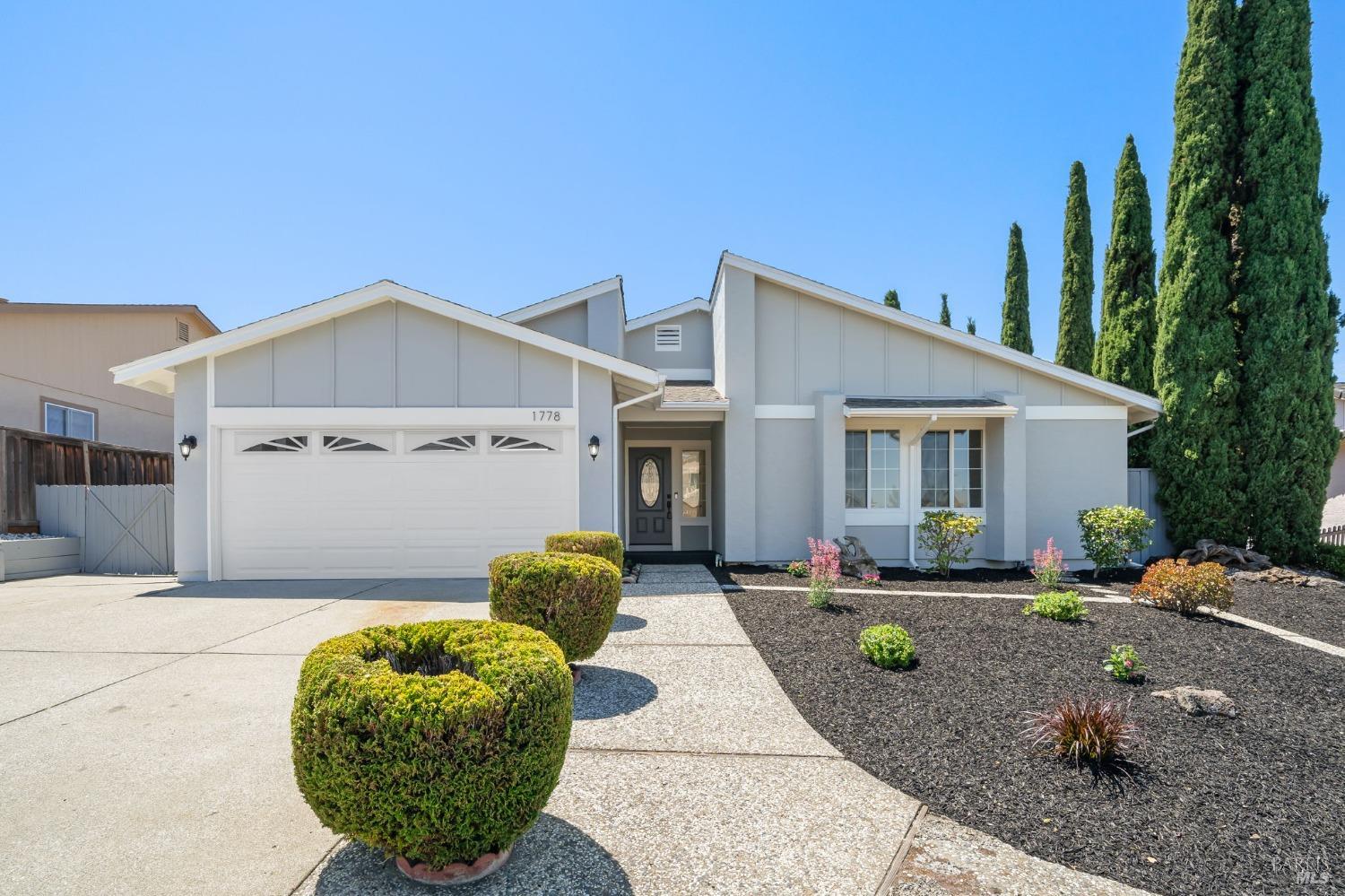 1778 Redwood Road Hercules, CA 94547 - Photo 1 of 1 a front view of a house with garden