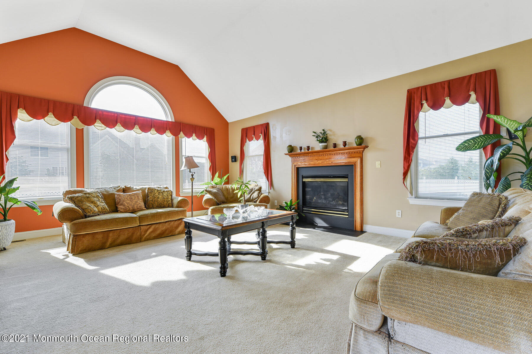 3 Great Bridge Road Freehold, NJ 07728 - Photo 13 of 40 a living room with furniture and a fireplace