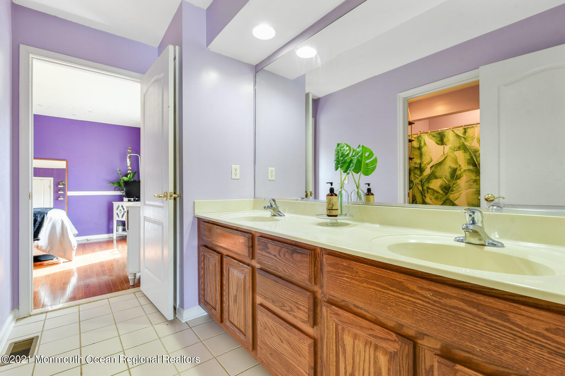 3 Great Bridge Road Freehold, NJ 07728 - Photo 31 of 40 a bathroom with a sink and a mirror