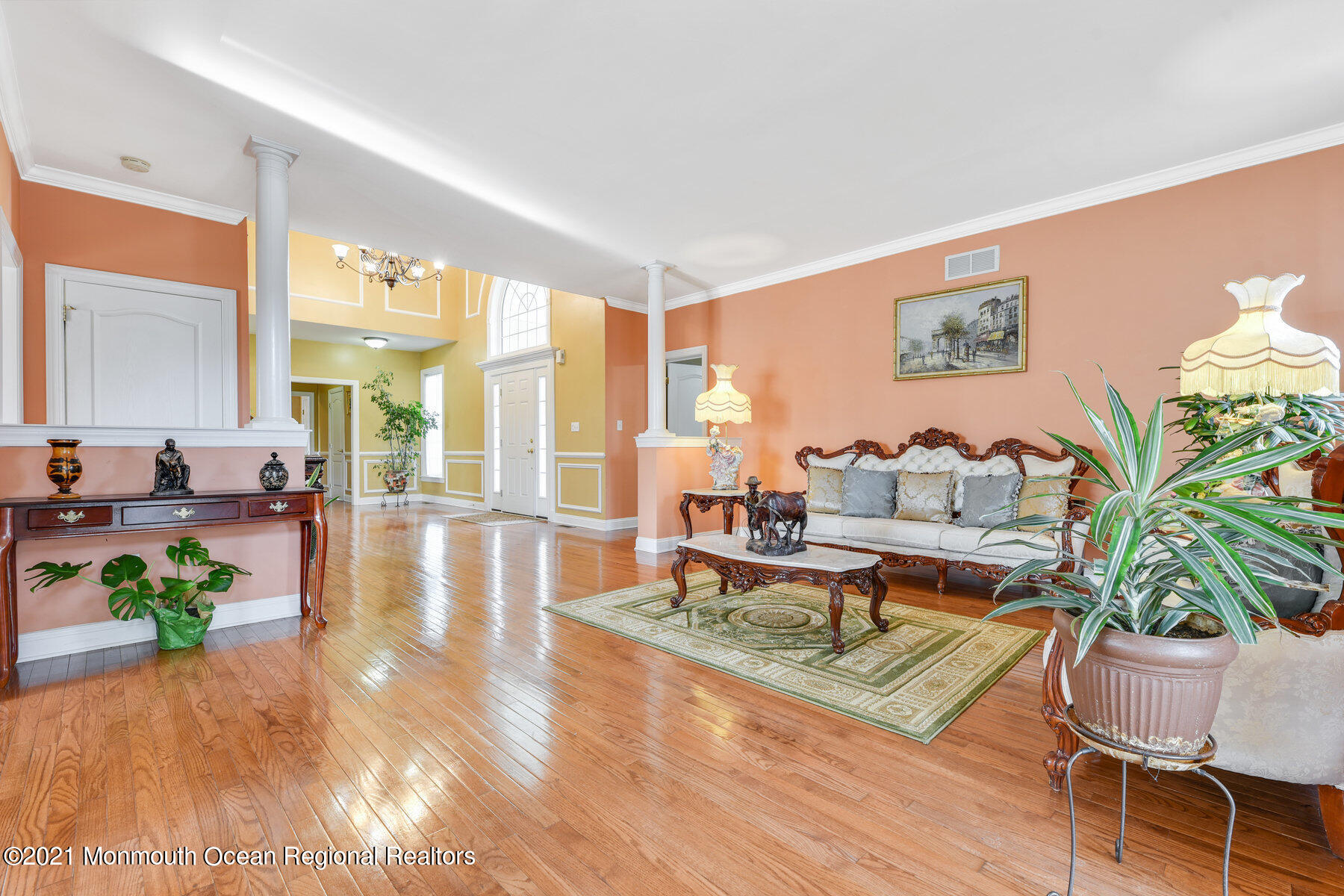 3 Great Bridge Road Freehold, NJ 07728 - Photo 5 of 40 a living room with furniture and a large window