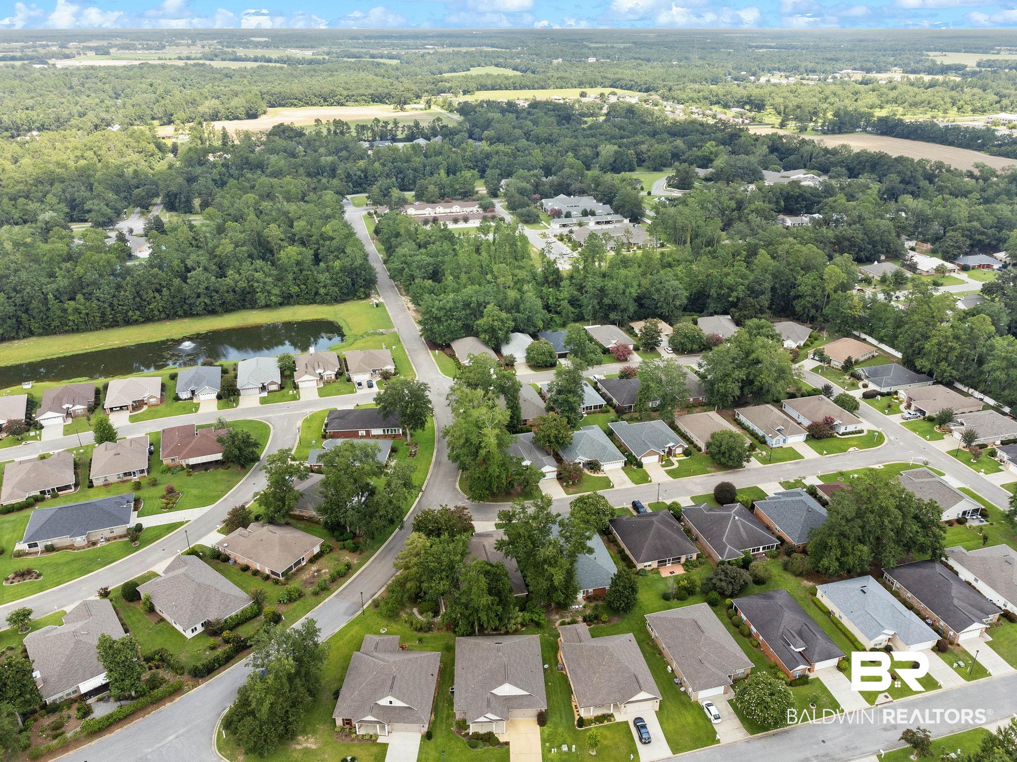192 Mark Twain Loop Foley, AL 36535 - Photo 42 of 42 Drone / aerial view featuring a water view