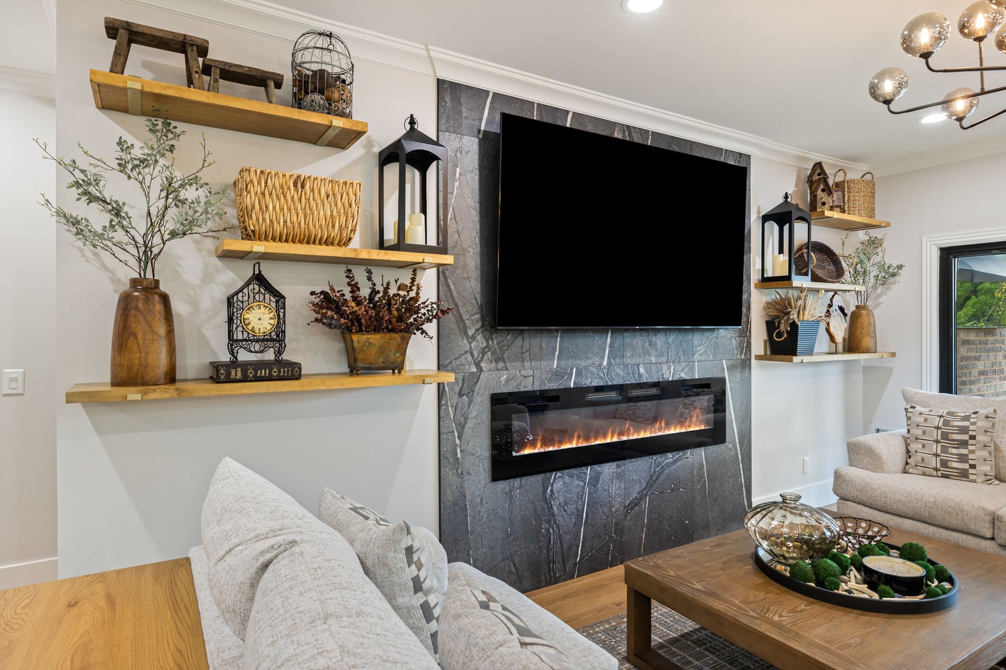 4024 Campania Strada Spring Hill, TN 37174 - Photo 25 of 53 a living room with furniture and a flat screen tv