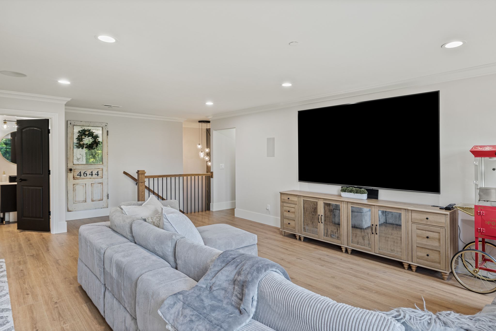 4024 Campania Strada Spring Hill, TN 37174 - Photo 35 of 53 a living room with furniture and a flat screen tv