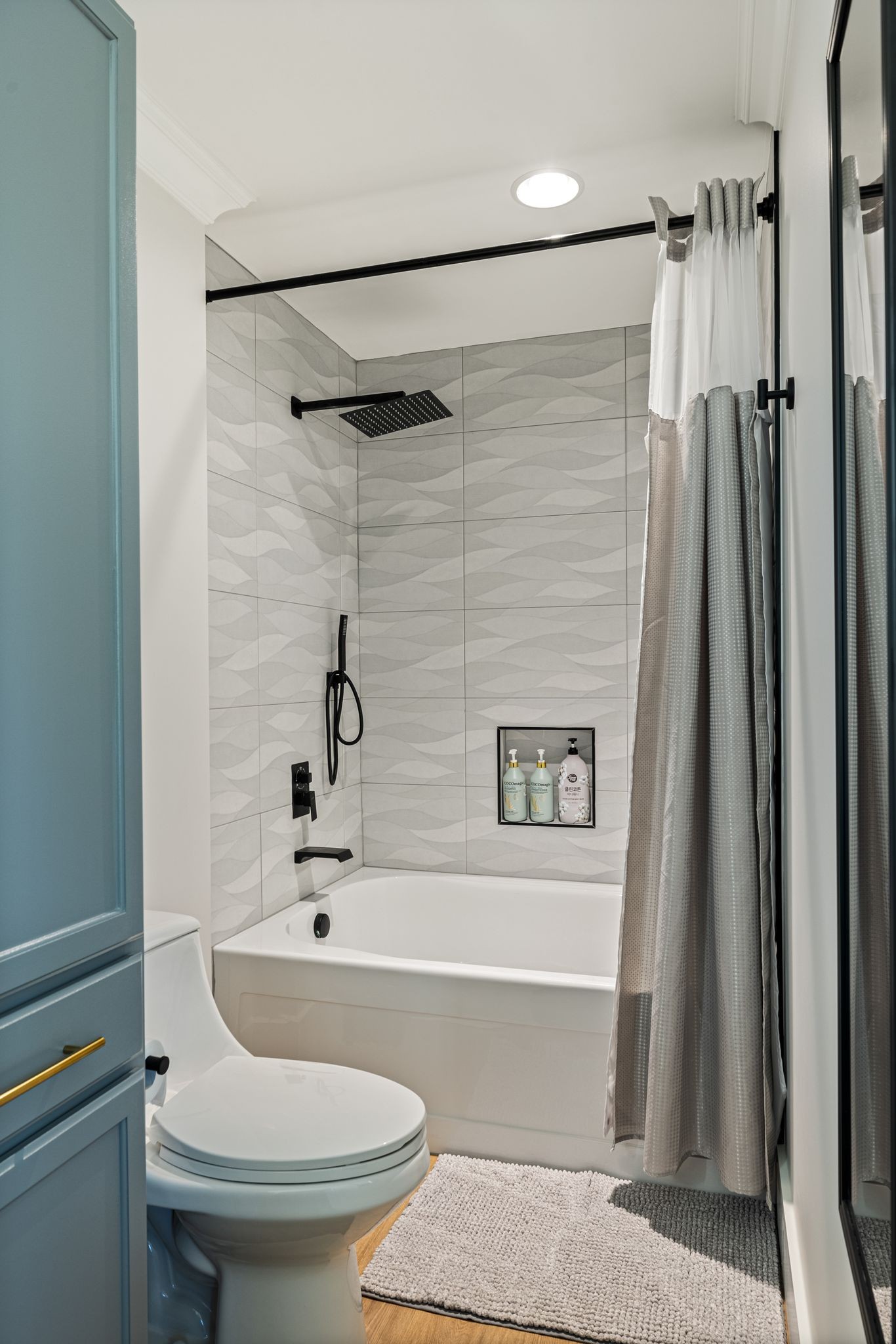 4024 Campania Strada Spring Hill, TN 37174 - Photo 47 of 53 a bathroom with a shower and a toilet