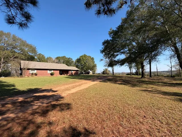 a view of outdoor space with garden