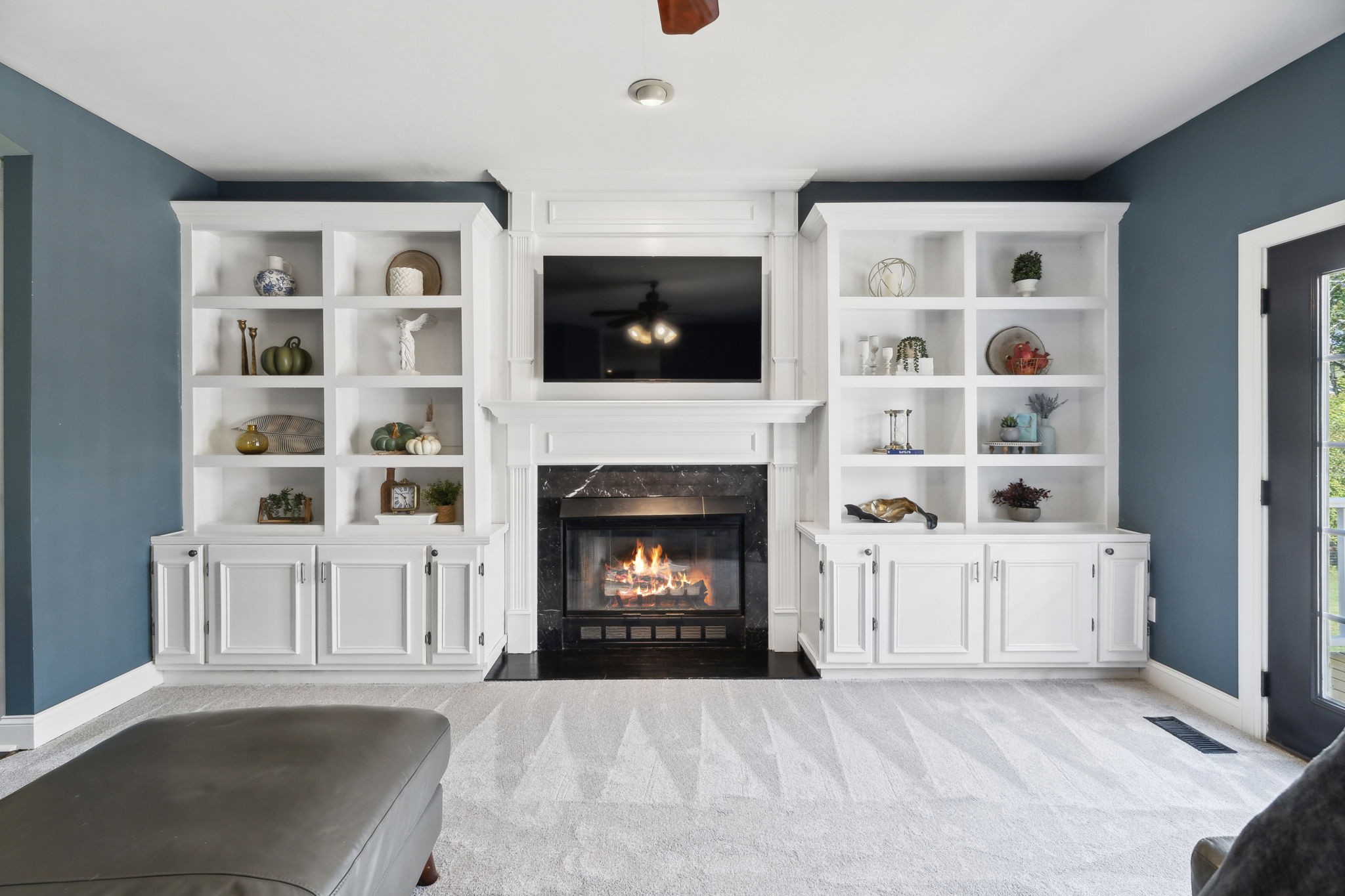 412 Martingale Drive Franklin, TN 37067 - Photo 12 of 56 a living room with furniture and a fireplace