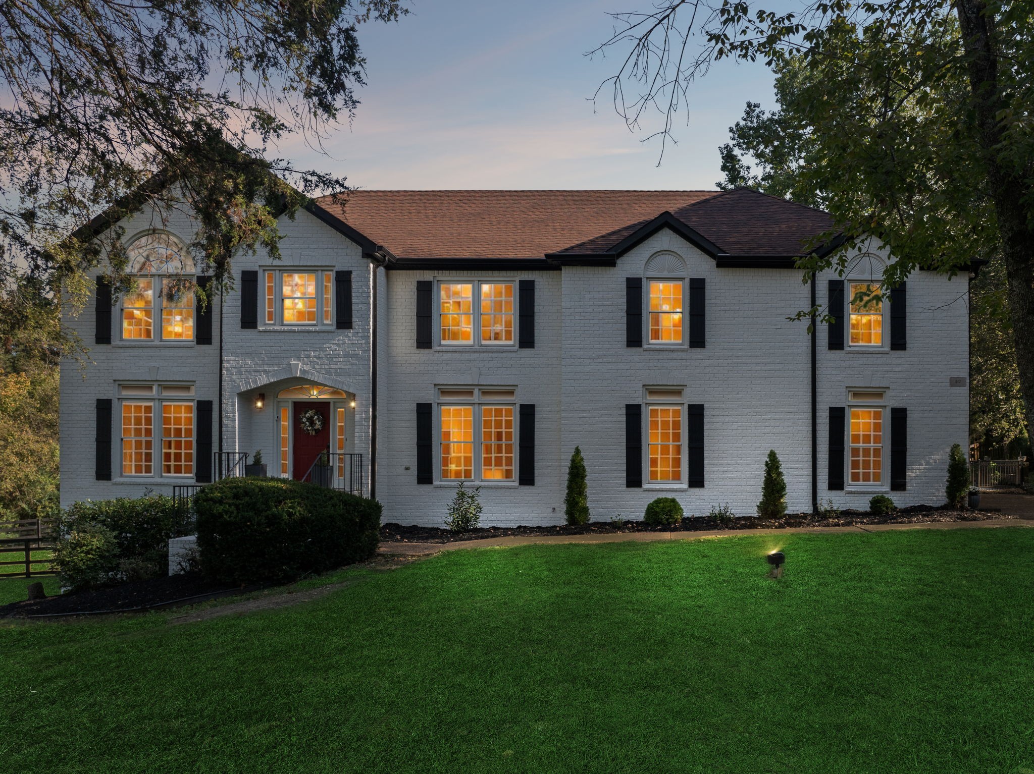 412 Martingale Drive Franklin, TN 37067 - Photo 55 of 56 a front view of a house with a yard