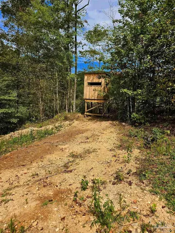 a view of a city and mountains