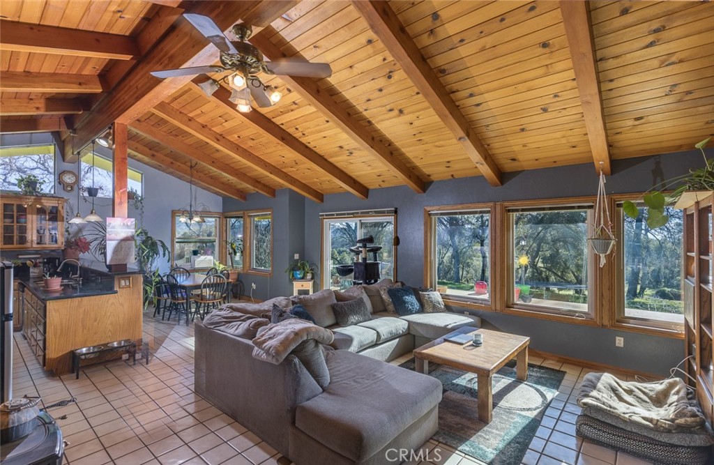 3977 Spring Court Mariposa, CA 95338 - Photo 12 of 72 a living room with furniture and a large window