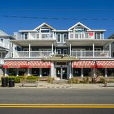 a front view of school