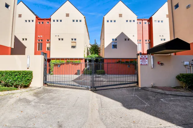 an outdoor view of multi story residential apartment building