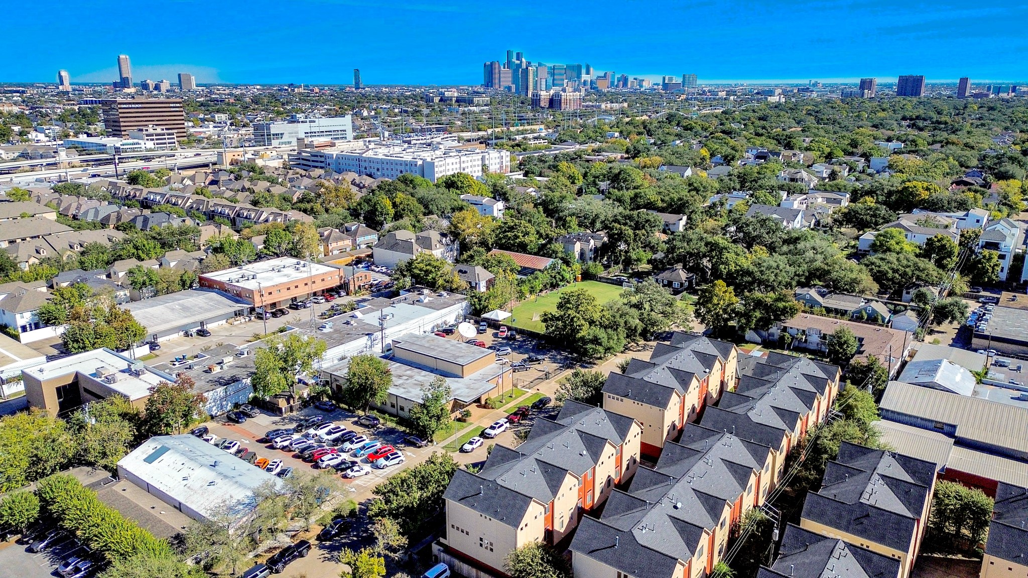 2436 Bissonnet Street, Unit 8 Houston, TX 77005 - Photo 42 of 42 an aerial view of a city
