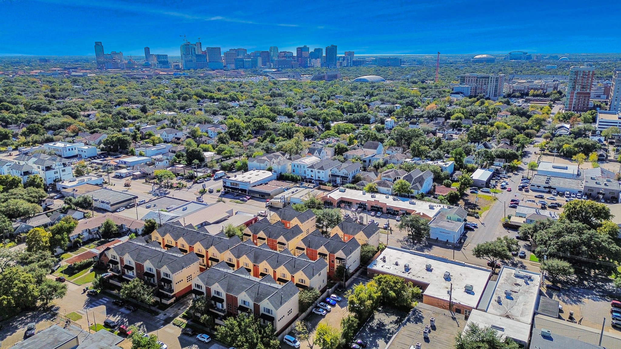 2436 Bissonnet Street, Unit 8 Houston, TX 77005 - Photo 5 of 42 an aerial view of a city
