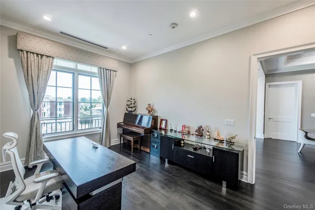 a room with furniture window and wooden floor