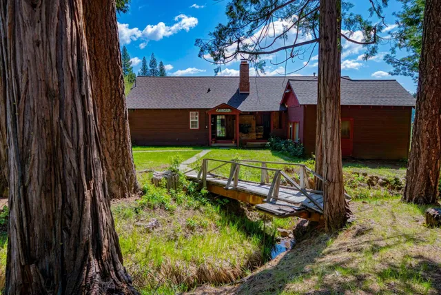 a view of a large room with a large window