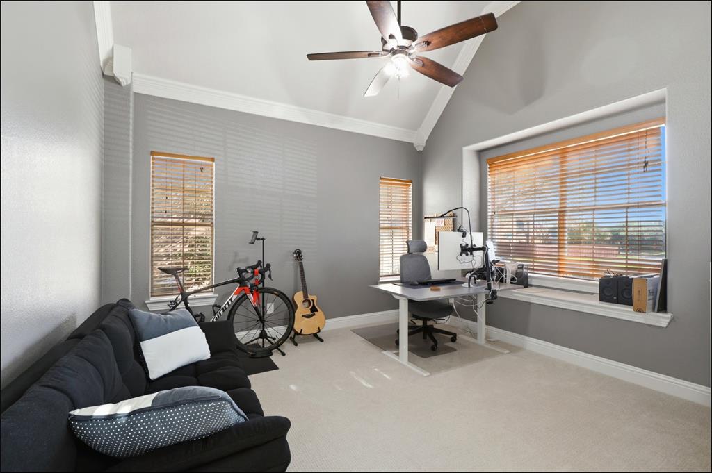 1905 Natchez Trace Allen, TX 75013 - Photo 6 of 26 a living room with furniture and floor to ceiling windows