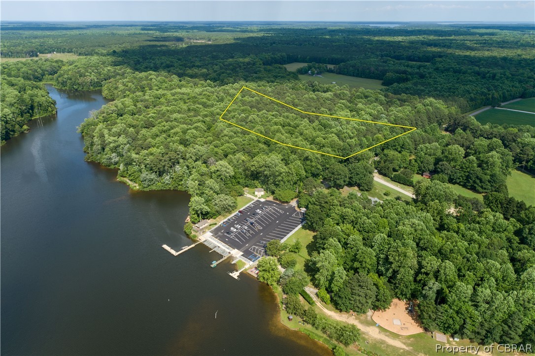 0 Roaring Springs Road Gloucester, VA 23061 - Photo 14 of 19 Aerial view with a water view