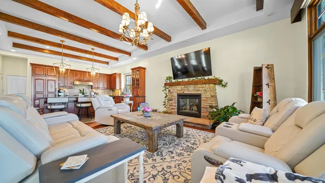 a utility room with cabinets washer and dryer