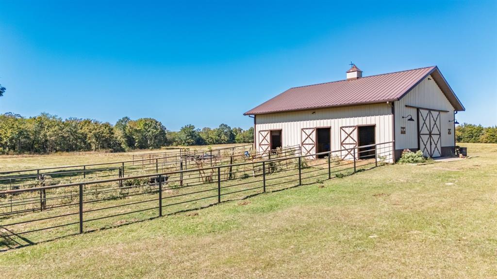 1094 Southwest Sw Cr Saltillo, TX 75478 - Photo 16 of 39 a view of an house with backyard and sitting area