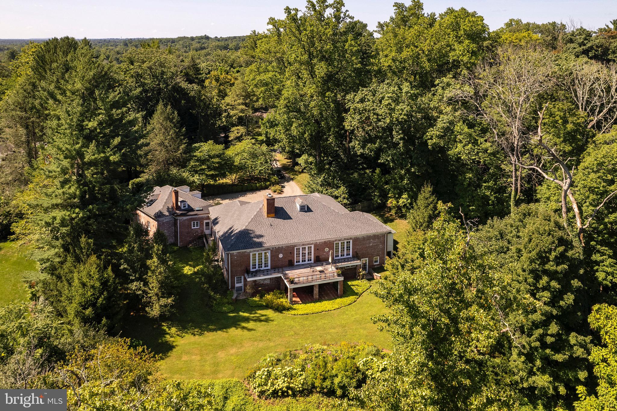 21 Russell Road Princeton, NJ 08540 - Photo 1 of 50 an aerial view of a house with a big yard