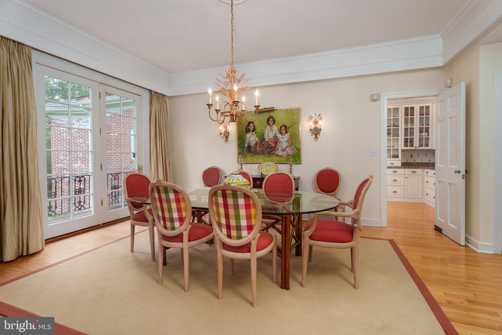 21 Russell Road Princeton, NJ 08540 - Photo 12 of 50 a view of a dining room with furniture window and outside view