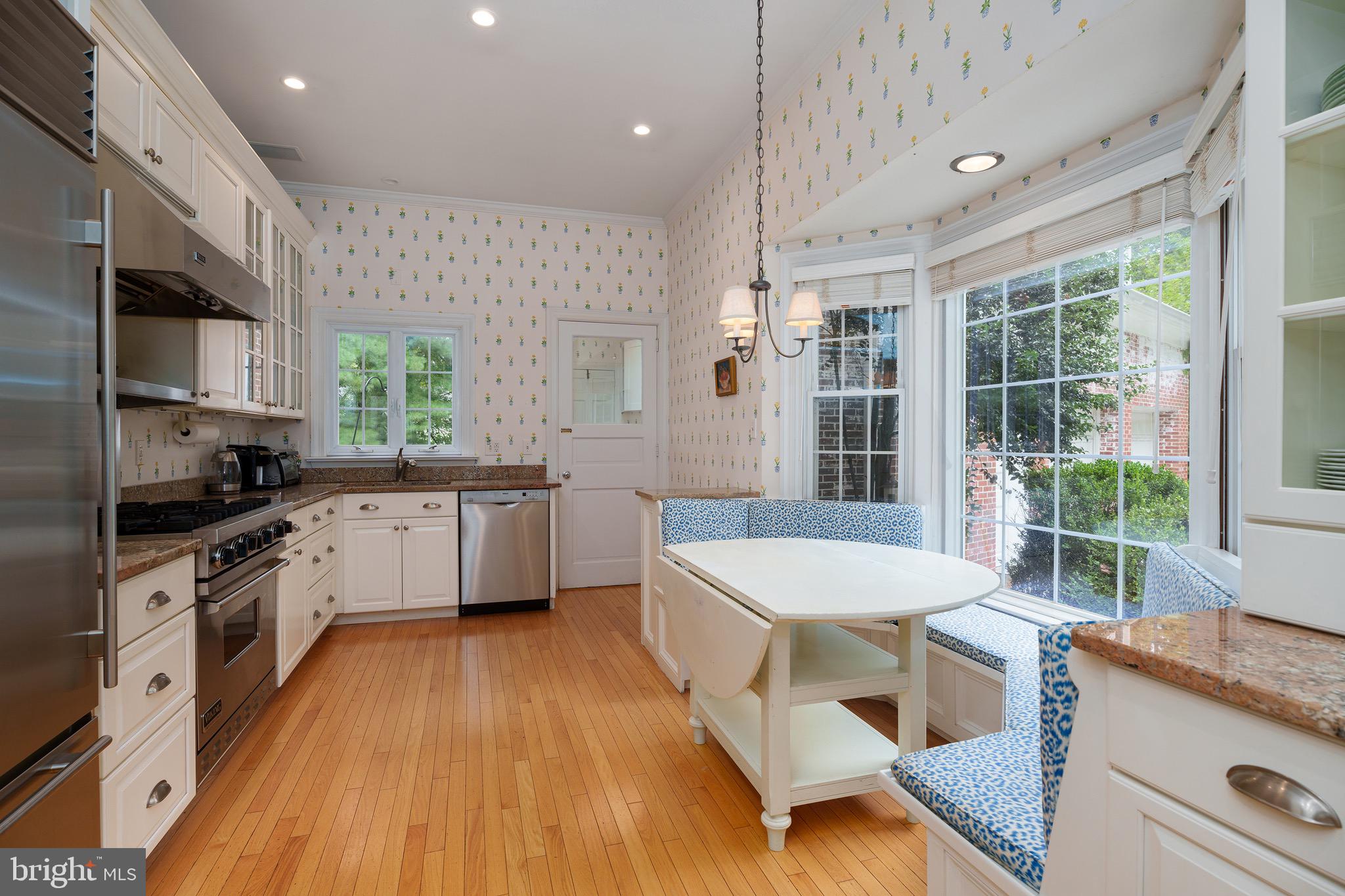 21 Russell Road Princeton, NJ 08540 - Photo 13 of 50 a kitchen with a stove a sink and a refrigerator