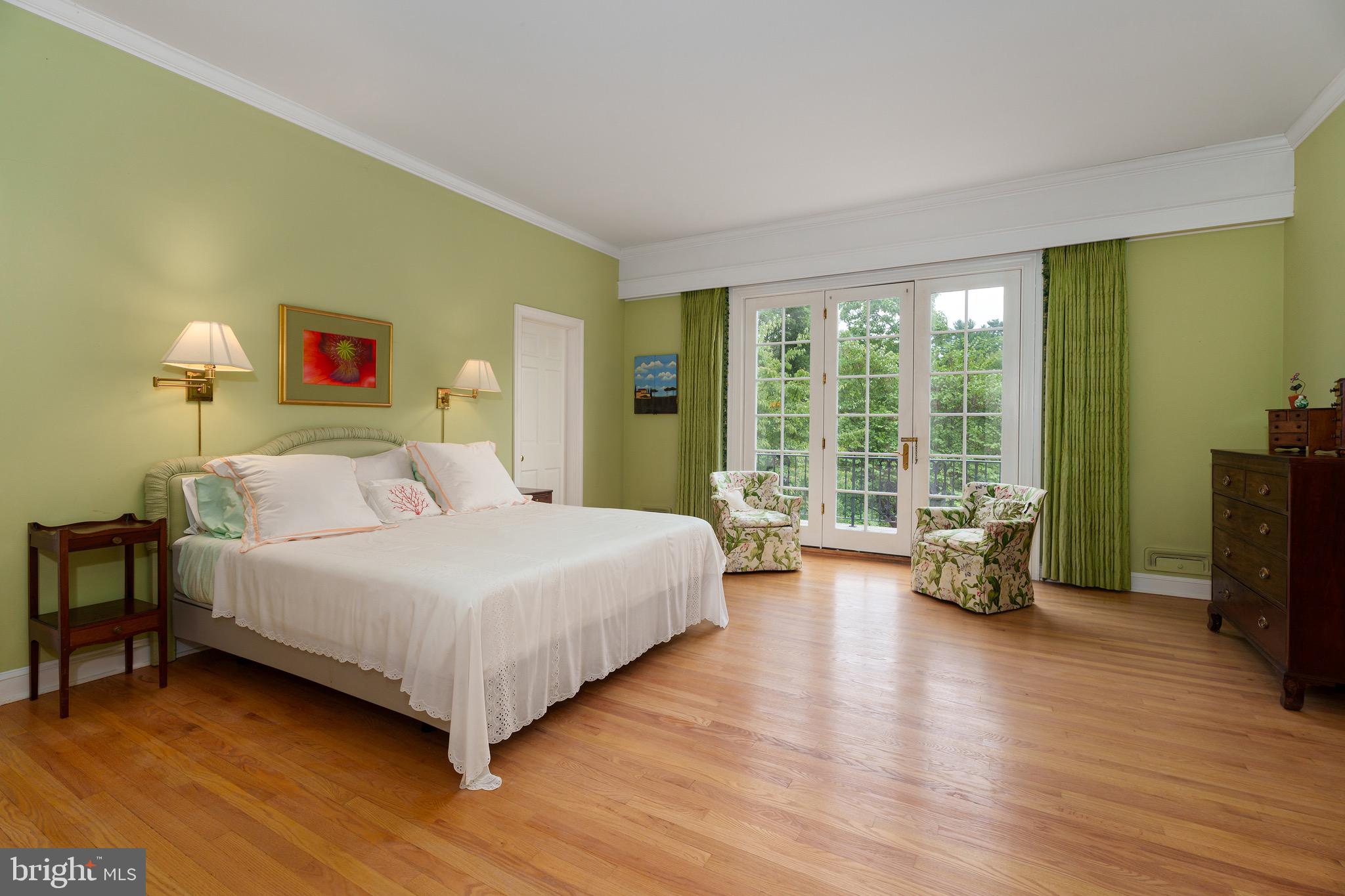 21 Russell Road Princeton, NJ 08540 - Photo 24 of 50 a bedroom with a bed and large windows