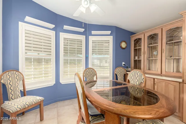 a room with furniture and windows