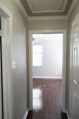 a view of a small space