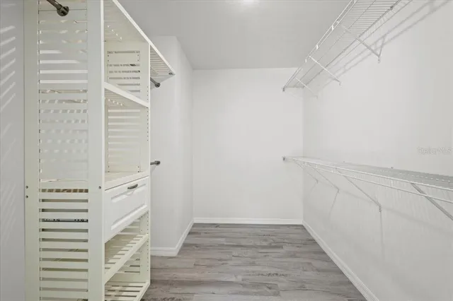 a view of walk in closet