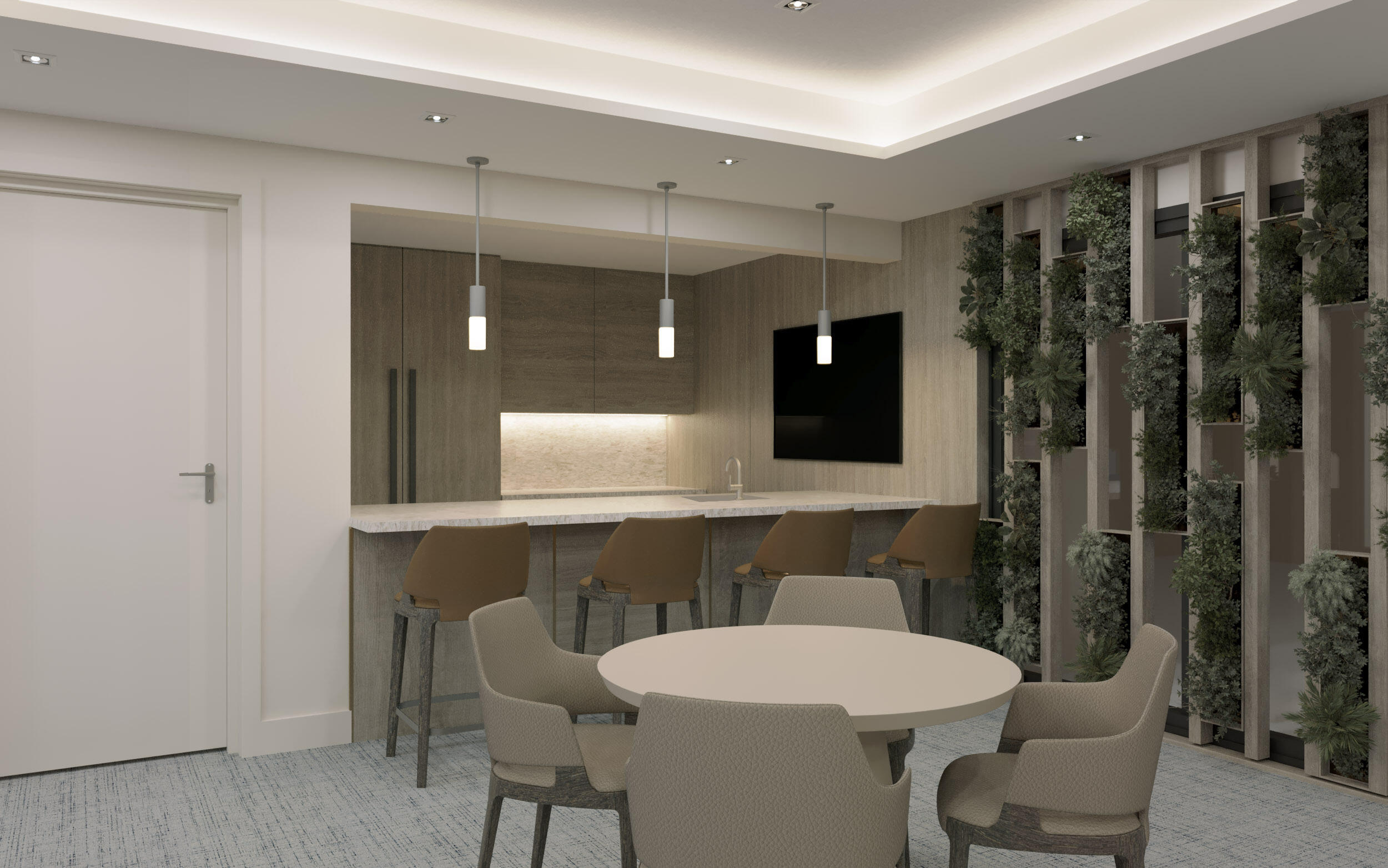 200 East Palmetto Park Road, Unit 509 Boca Raton, FL 33432 - Photo 49 of 52 Clubroom Catering Kitchen