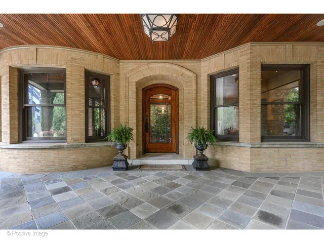 a view interior of the house and trees