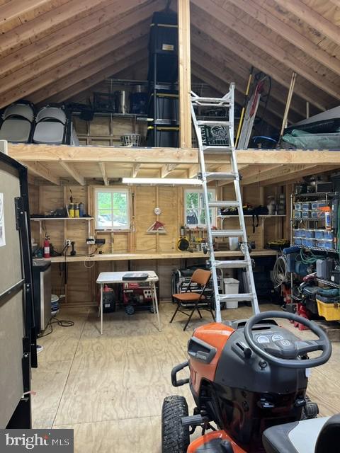460 Wells Road Doylestown, PA 18901 - Photo 46 of 65 Spacious workshop with loft storage.