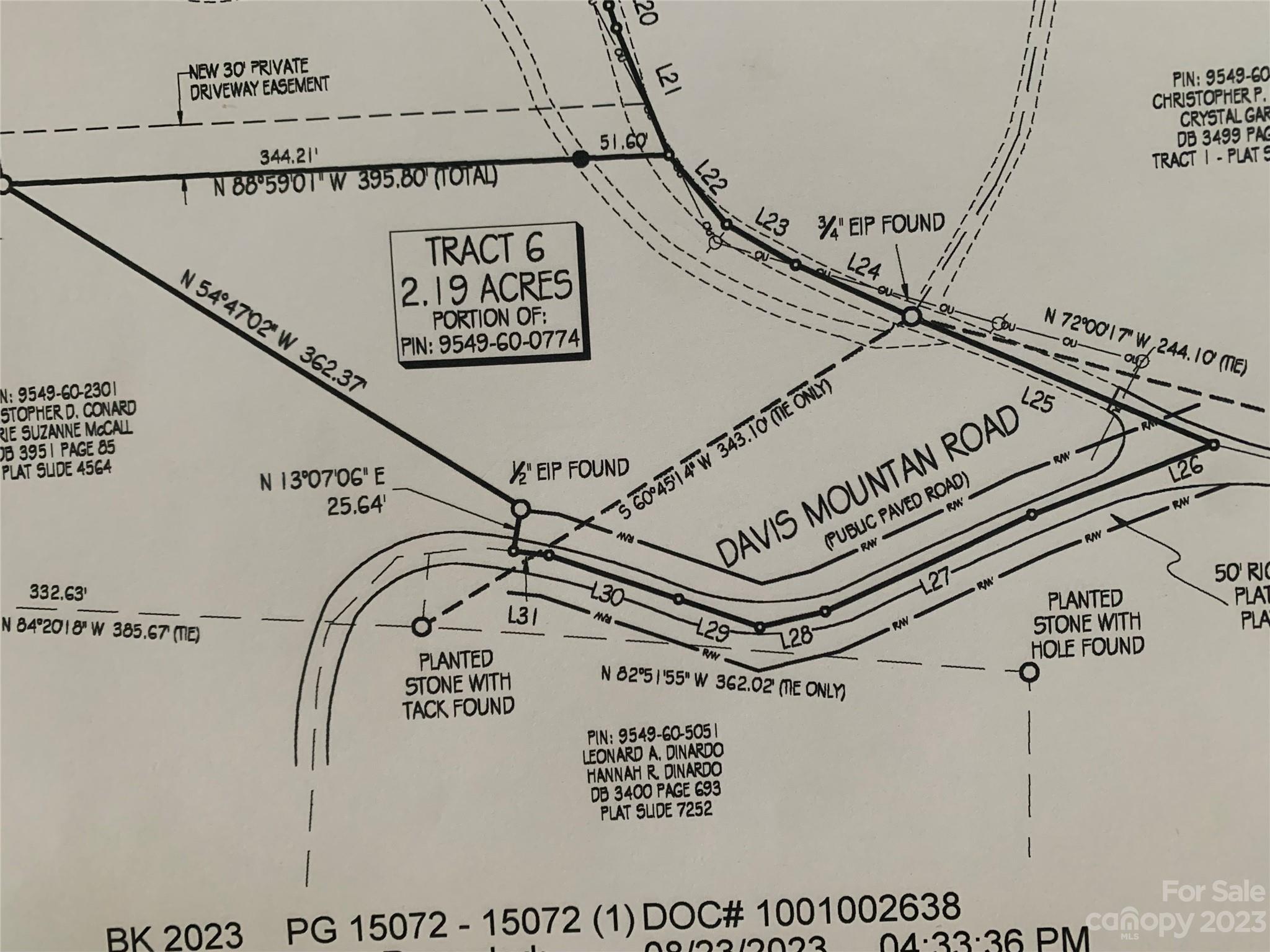 0 Davis Mountain Road, Unit 6 Hendersonville, NC 28739 - Photo 3 of 3 a close up of a street sign