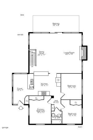 $439,900 | 11159 West Perch Lake Drive, Cement City, MI 49233