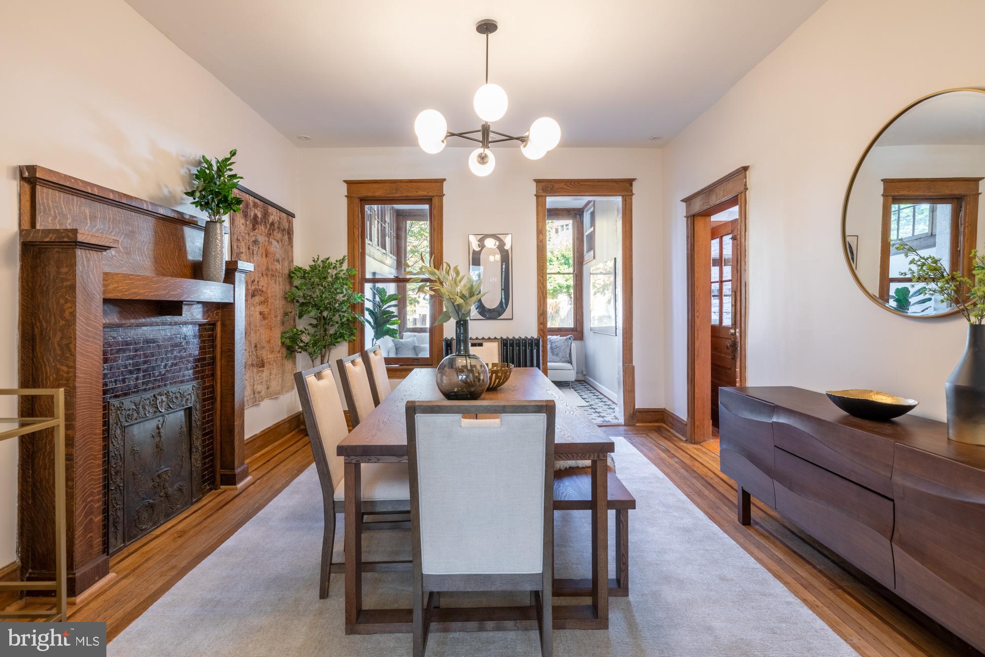 1927 Park Road Northwest Washington, DC 20010 - Photo 13 of 61 Formal dining room perfect for entertaining