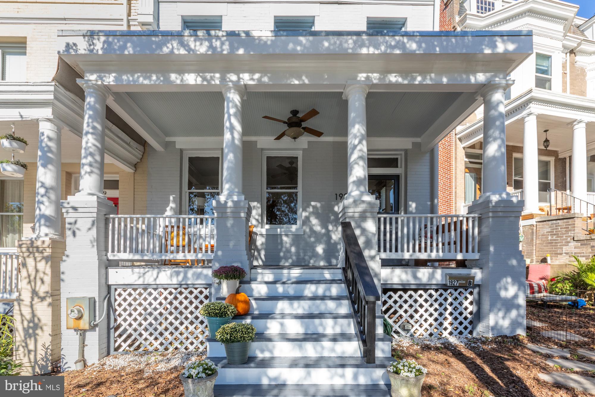 1927 Park Road Northwest Washington, DC 20010 - Photo 3 of 61 Large front porch to commune with neighbors
