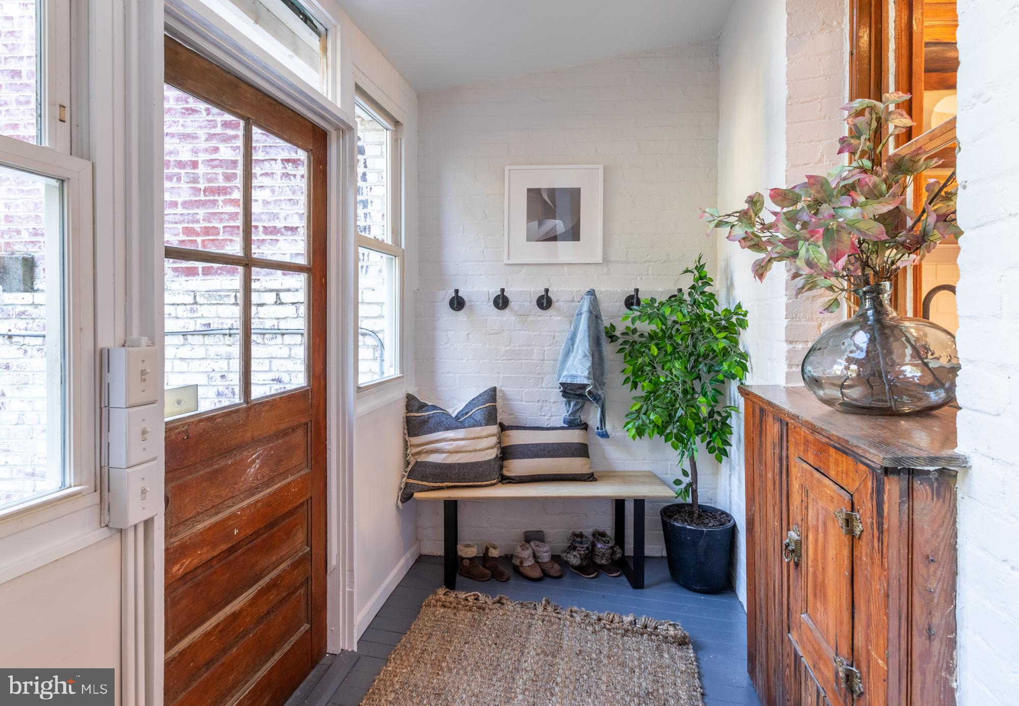 1927 Park Road Northwest Washington, DC 20010 - Photo 25 of 61 Mudroom off kitchen with rear access to parking