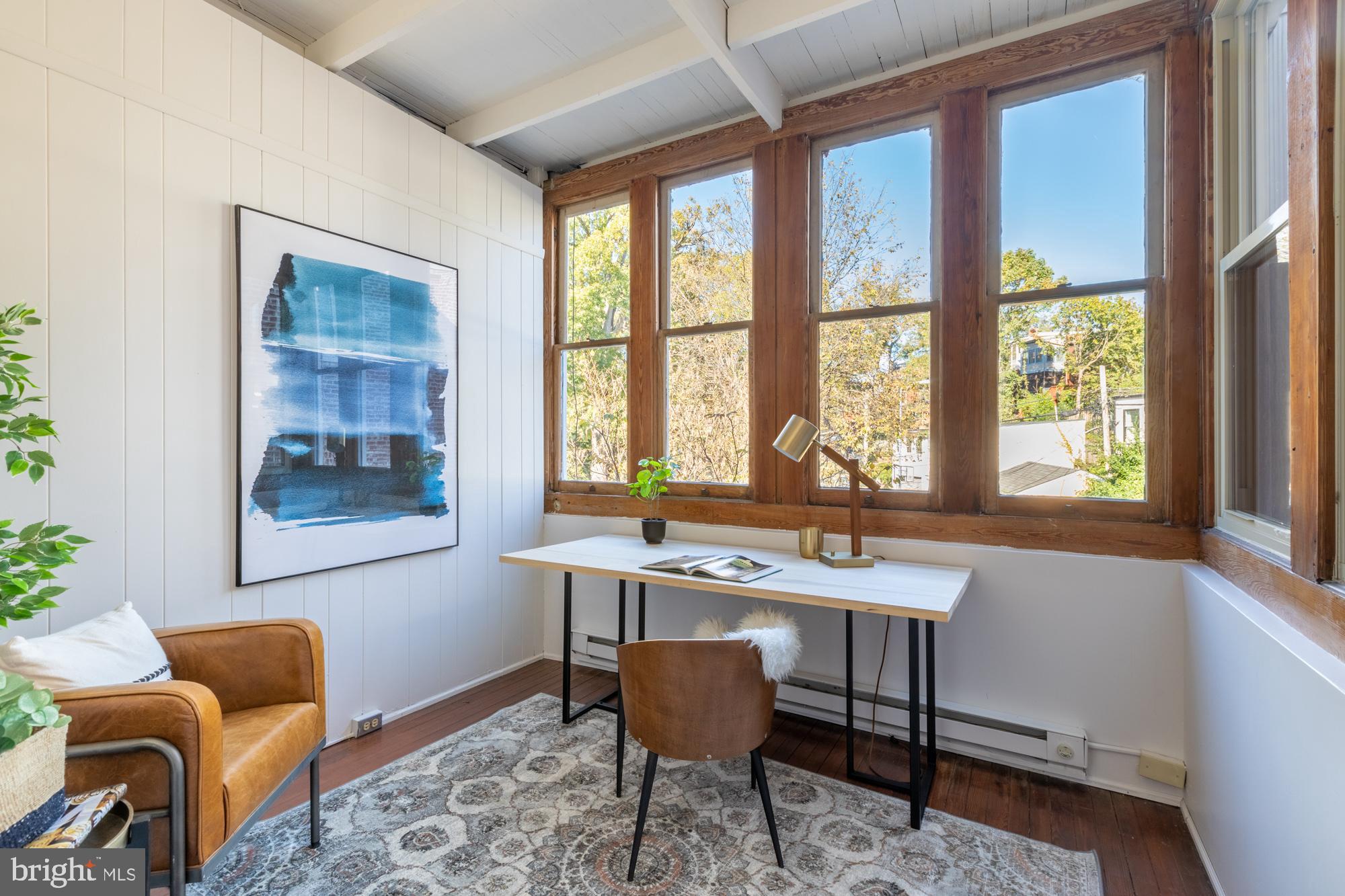 1927 Park Road Northwest Washington, DC 20010 - Photo 32 of 61 Primary office/sunroom