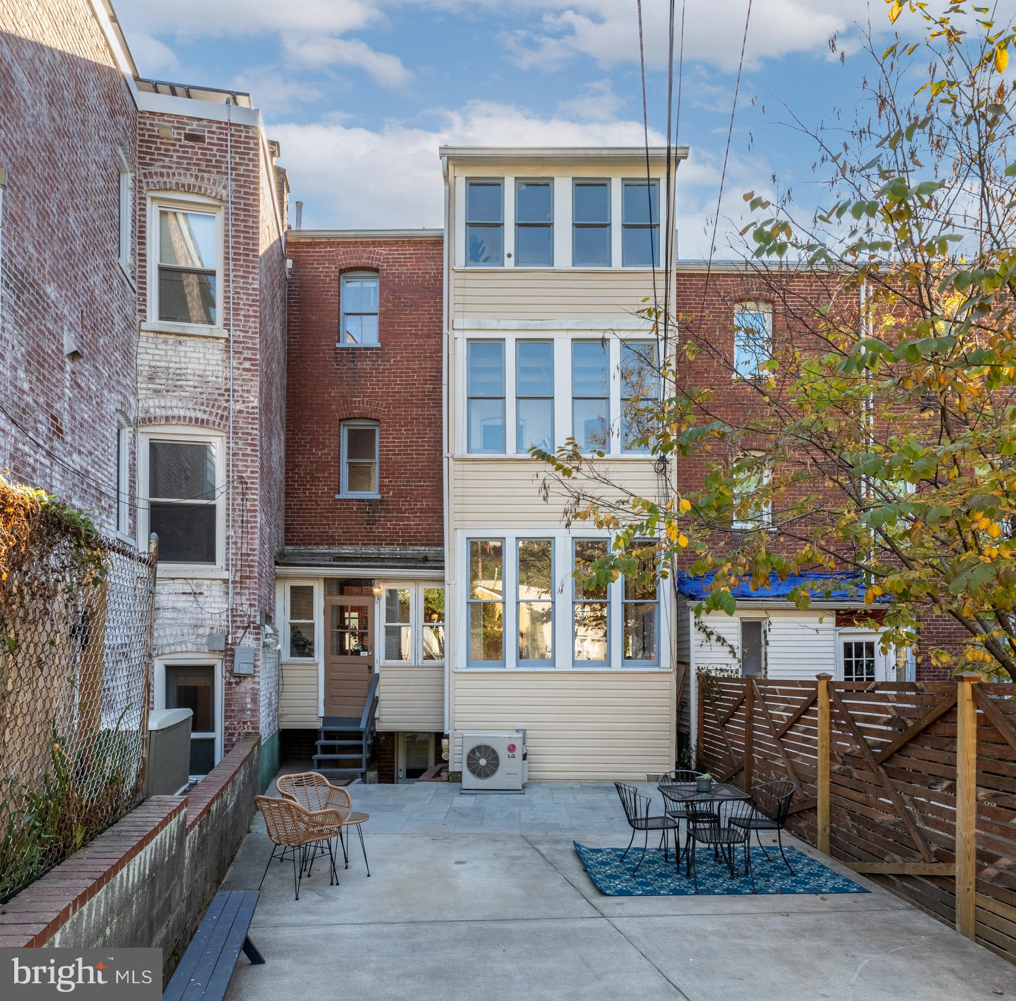 1927 Park Road Northwest Washington, DC 20010 - Photo 52 of 61 Large back patio and parking pad