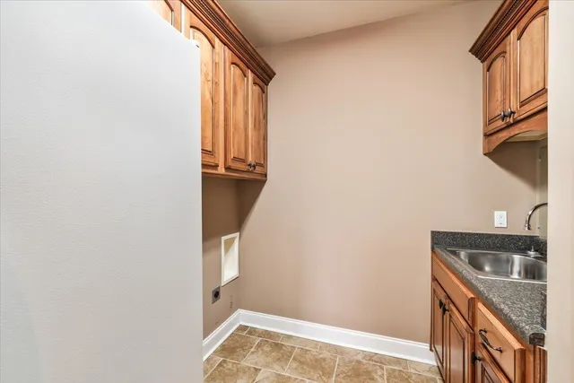 a view of a backyard with a garden