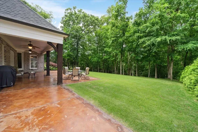 a view of a house with a swimming pool