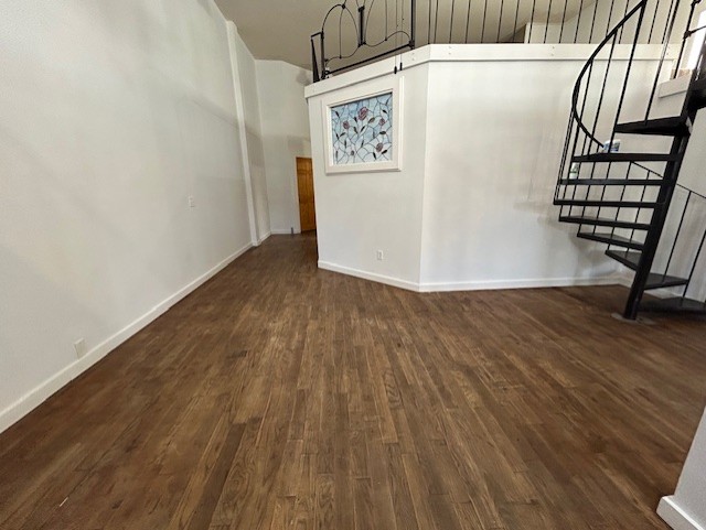 109 North Main Street, Unit A Taylor, TX 76574 - Photo 6 of 17 a view of a hallway with wooden floor