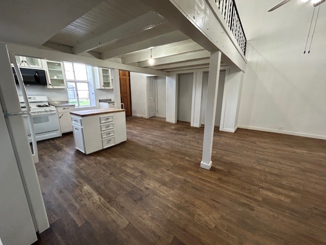 109 North Main Street, Unit A Taylor, TX 76574 - Photo 7 of 17 a view of kitchen with furniture and wooden floor