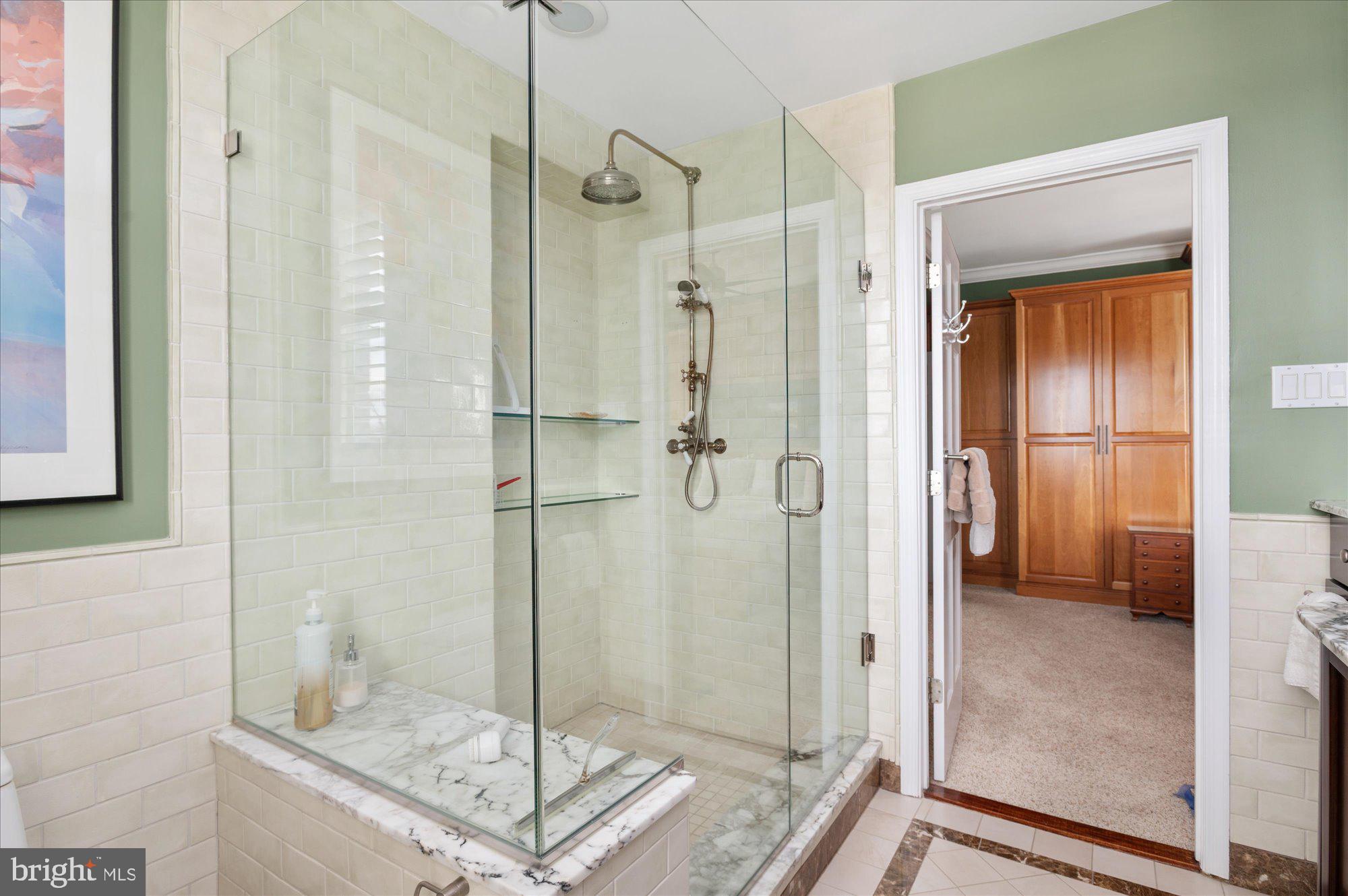 2230 California Street Northwest, Unit 4DW Washington, DC 20008 - Photo 27 of 43 a bathroom with a shower