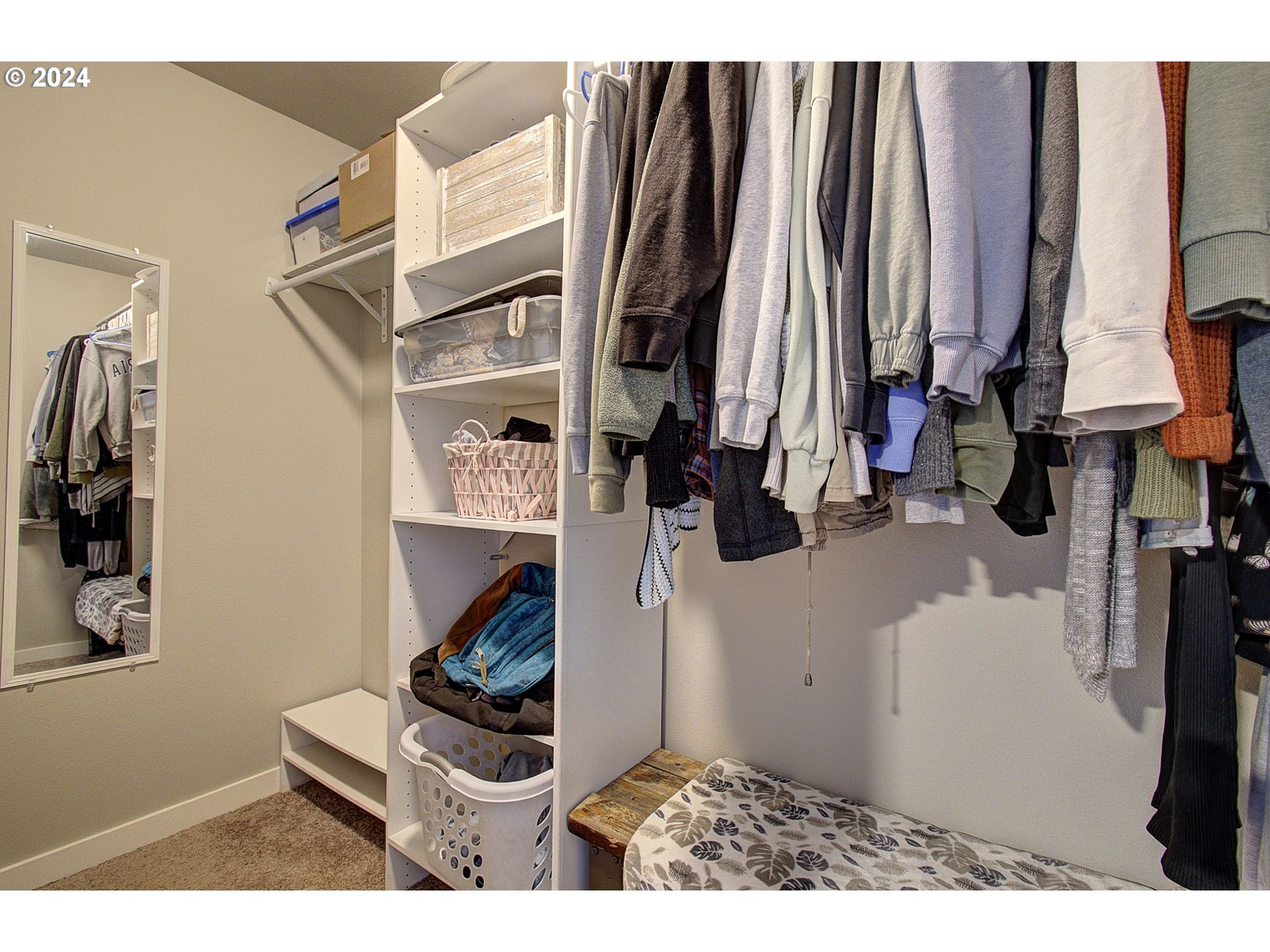146 North 44th Place Ridgefield, WA 98642 - Photo 27 of 30 a view of walk in closet with clothes and shoes