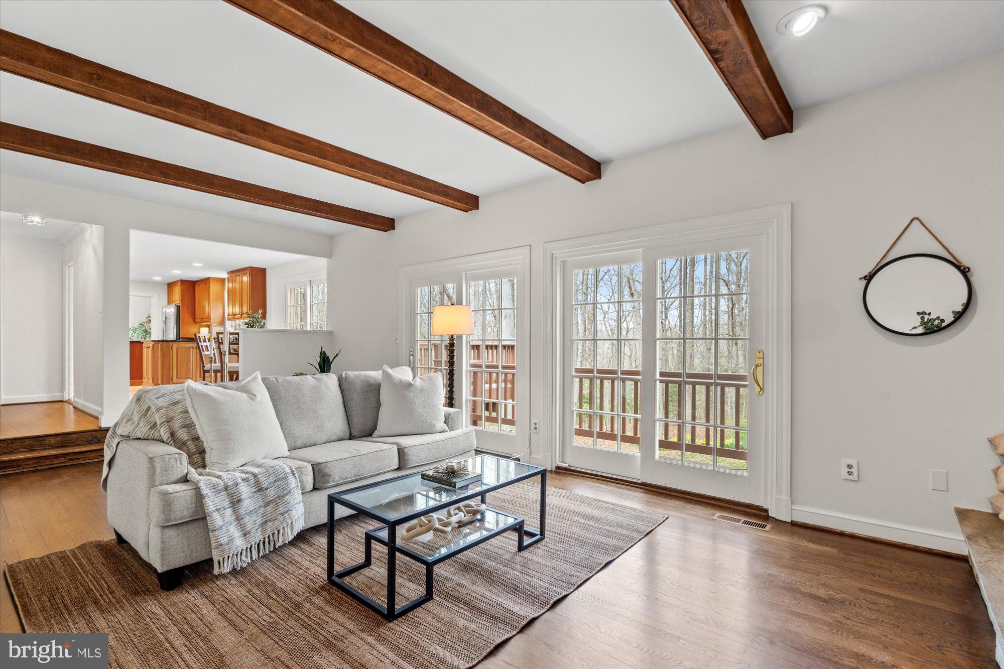 10415 Mt Sunapee Road Vienna, VA 22182 - Photo 20 of 53 Sliding Doors to Lg Deck Overlooking Private Lot